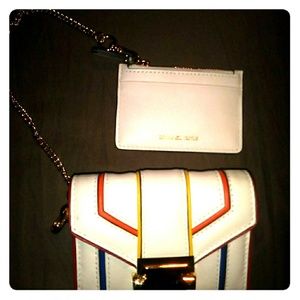 Authentic Michael Kors 2 in 1 Rainbow Wallet